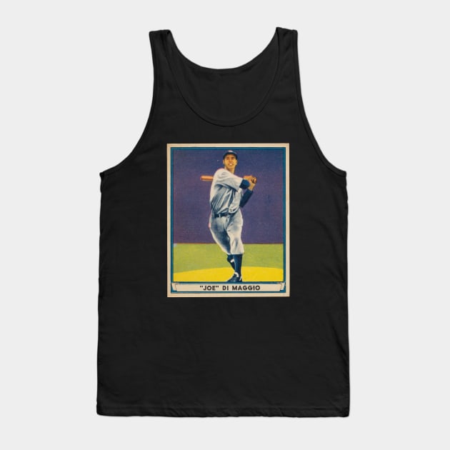 Joe DiMaggio 1941 Play Ball Tank Top by BlackBoxHobby